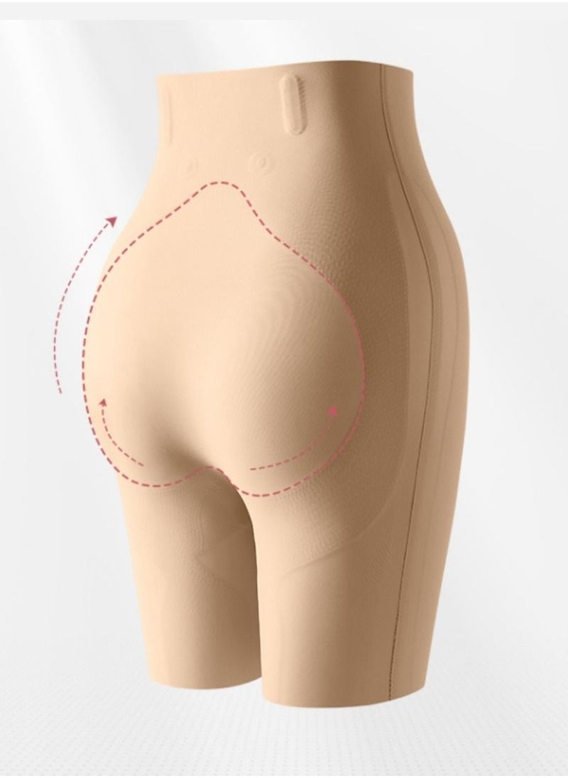 EMXEE - Women High Waisted Shaping control shorts with flat tummy effect Shapewear for Women Mid Thigh Shaping Short - Image 1