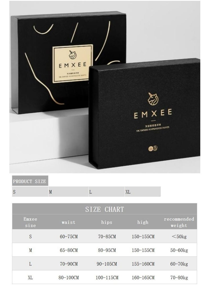 EMXEE - Women High Waisted Shaping control shorts with flat tummy effect Shapewear for Women Mid Thigh Shaping Short - Image 1