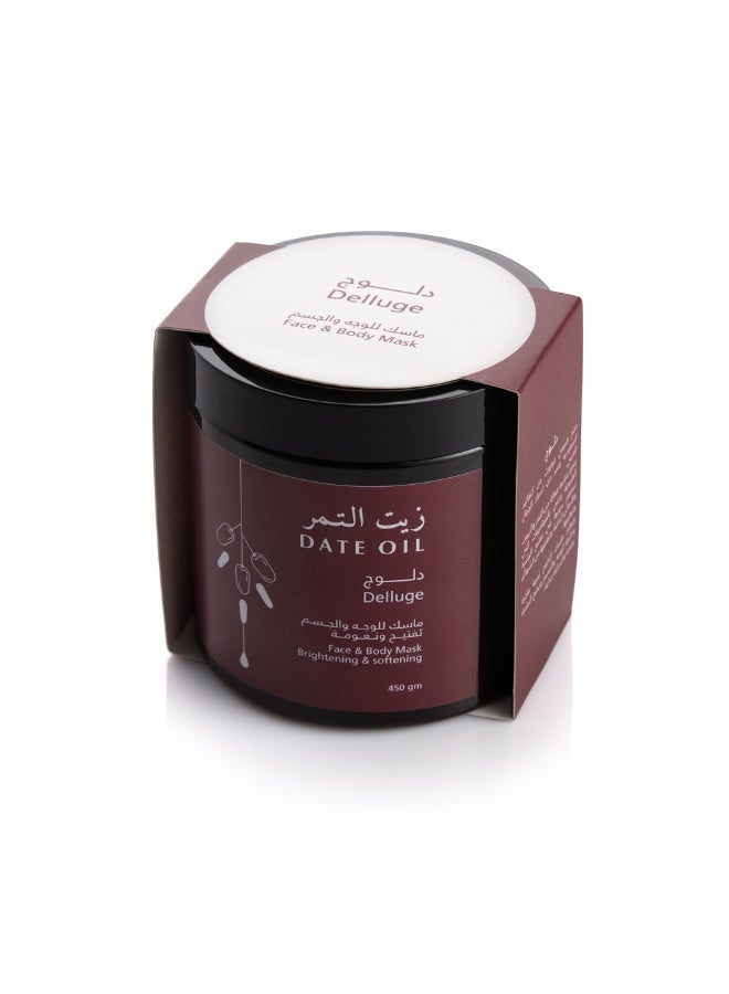 Date oil - Delluge - face & body mask - prightening & softening - Image 3