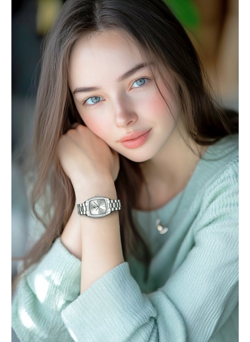 سافيرو ساعة يد نسائية سابفيرو فاخرة بسوار صغير مقاومة للماء - Image 4