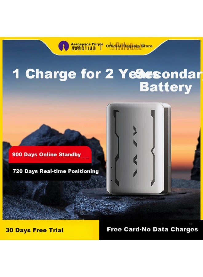 Hangtianzijin Gps Tracker, Magnetic Attachment, No Installation Required, Anti-theft, 5g Car Device, Long Battery Life, Free Versio - Image 1