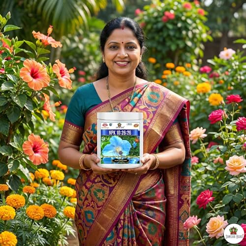 Sansar Agro® Garden Bio Organic NPK 10:26:26 Fertilizer For Plants (900 gm) - Image 4