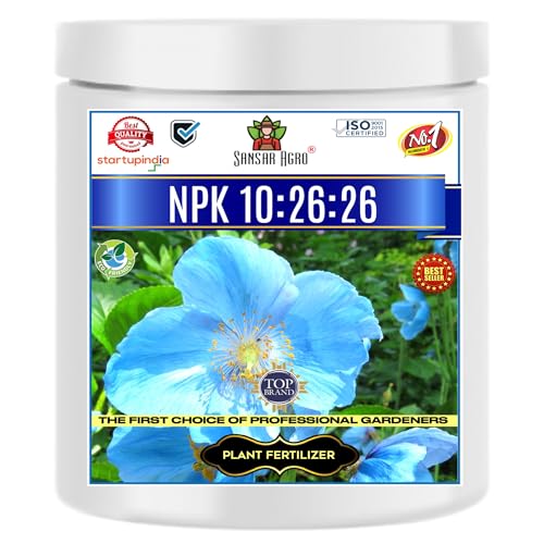 Sansar Agro® Garden Bio Organic NPK 10:26:26 Fertilizer For Plants (900 gm) - Image 1