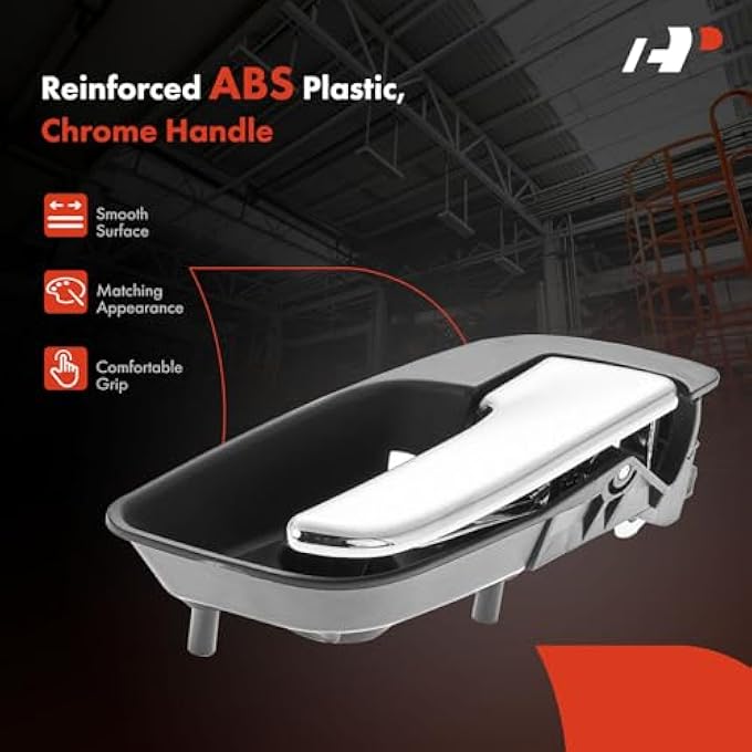 ريحني مقبض باب داخلي من الجهة اليمنى الأمامي أو الخلفي متوافق مع شيفروليه إكونوكس 20102017 ماليبو 20132015 إمبالا 20142019 سونيك ماليبو ليميتد جي إم سي تيرين كرم ليفر - Image 4