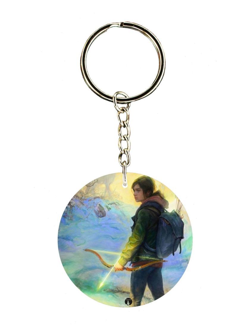 RKN Last Of Us Double Side Printed Keychain