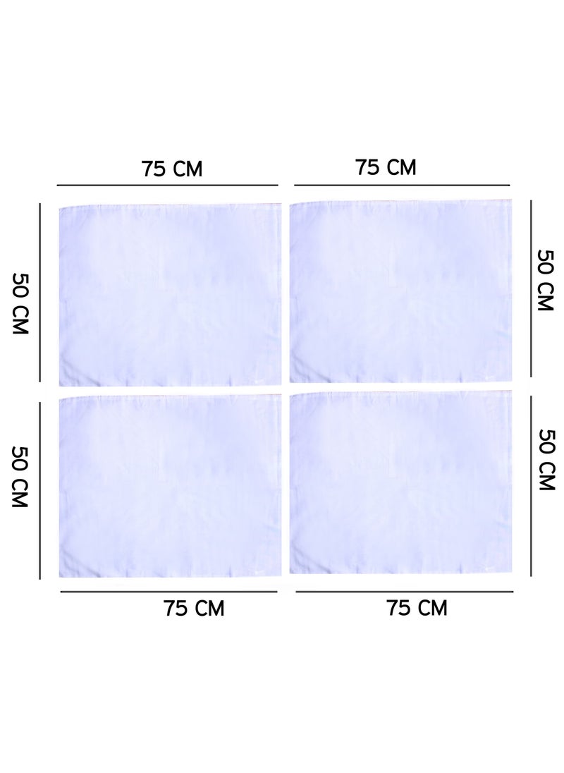 AZM Set of 4 Pillow covers- 100% Cotton 380 GSM  - Image 2
