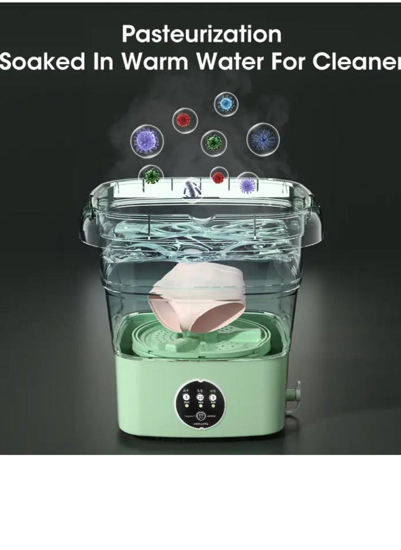 Generic Portable foldable mini washing machine with dryer and laser sterilizer  - Image 5