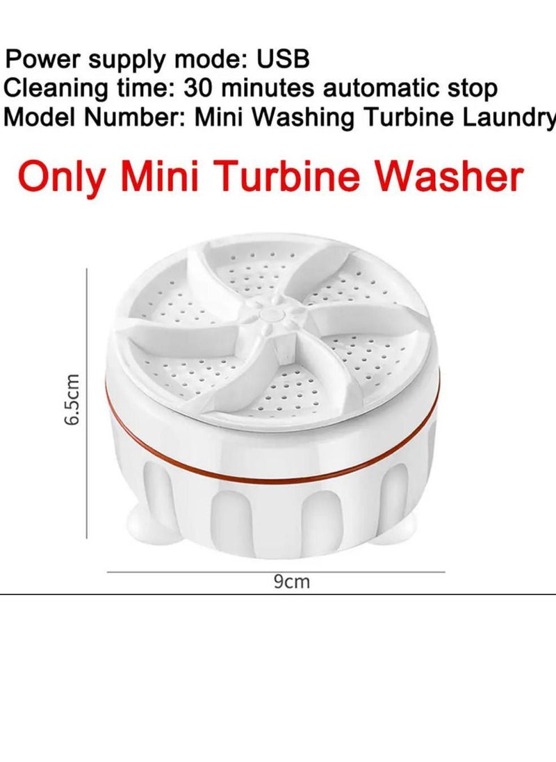 Generic - Portable foldable mini washing machine with dryer and laser sterilizer - Image 1