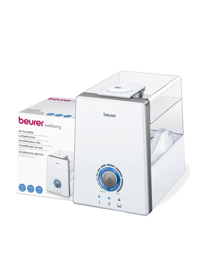 Beurer LB 88 Dual Air Humidifier – 6L Dual Ultrasonic & Warm‑Mist, Adjustable Heating, Aroma & Anti‑Limescale Pads, for Rooms ≤ 48m² - Image 1