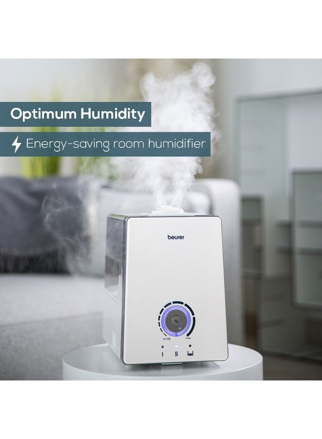 Beurer LB 88 Dual Air Humidifier – 6L Dual Ultrasonic & Warm‑Mist, Adjustable Heating, Aroma & Anti‑Limescale Pads, for Rooms ≤ 48m² - Image 2