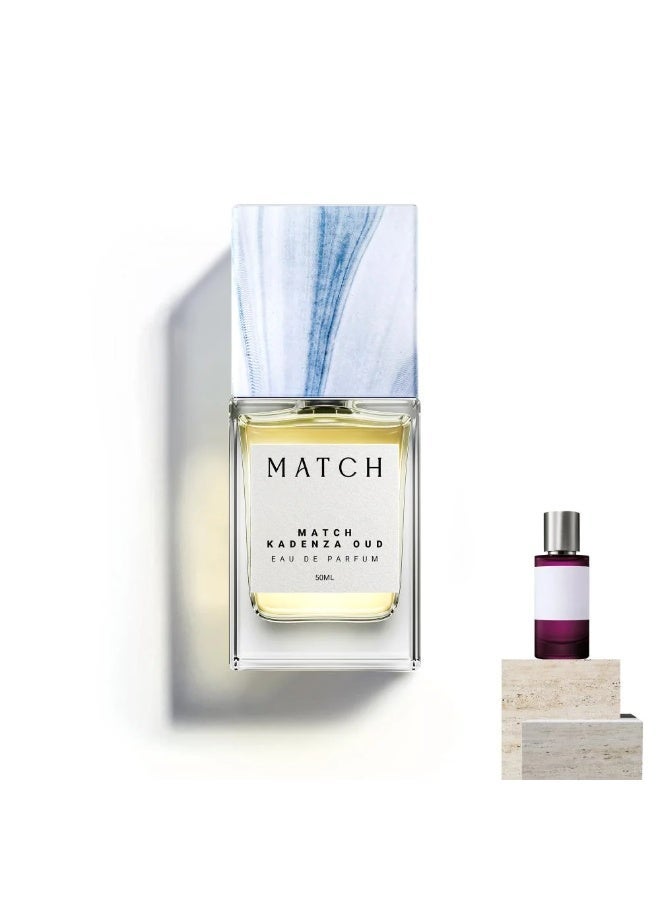 ماتش عطر كادينزا عود من ماتش 50 مل - Image 1