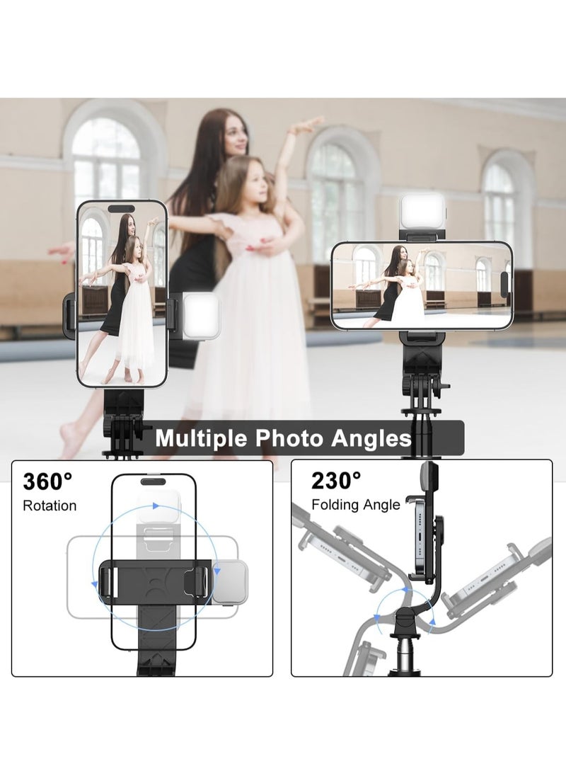 AL RAID - Phone Tripod Selfie Stick, All-in-1 Phone Tripod Stand with Remote,Portable,Lightweight Tripod for for Selfies, Live Video Recording, Travel - Image 1