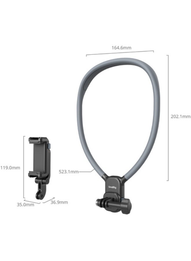 SmallRig Quick Release Neck Support for Action Cams and Smartphones - Image 2