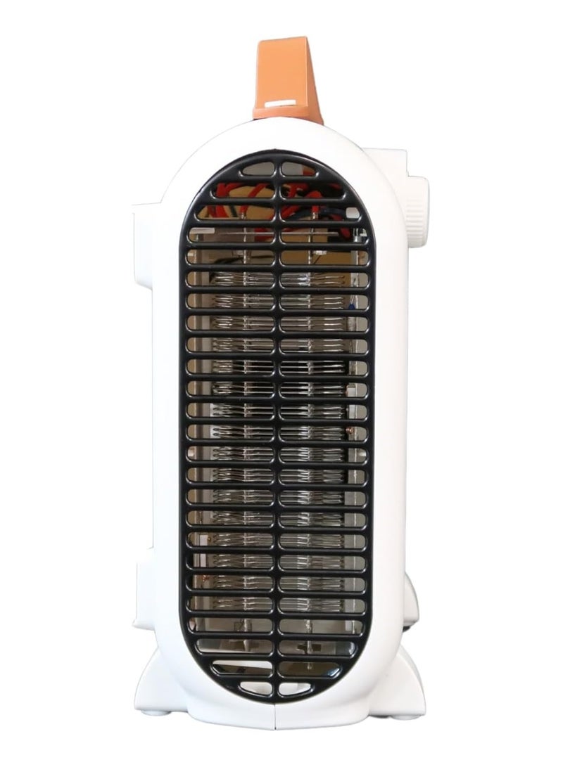 Crownline HT-417 Fan Heater, 2 Heat Settings, Adjustable Thermostat, Tip-Over and Overheat Protection, Carry Handle 2000 W HT-417 White - Image 5