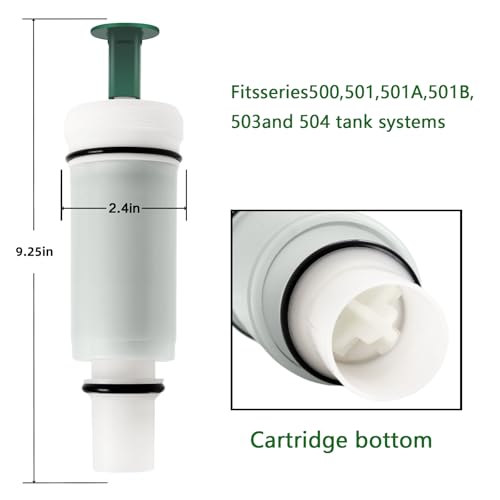 Edifla C-100500-K Flushmate Original ReplacementCartridge/Power Flush Toilet Piston Cartridge Parts,Fits Model 500, 501, 501A, 501B, 503, 504 Series Tank System, Genuine（2） - Image 4