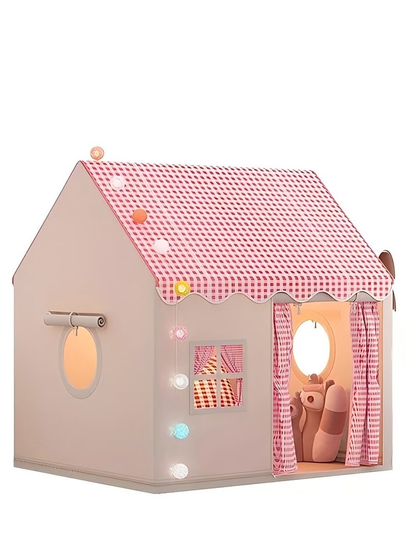 Large Kids Tent Playhouse with Tote Storage Bags, Kids Play Tent Indoor & Outdoor, Kids Tent, Playhouse for Kids, Indoor Bed Tent for Toddler, Furniture Washable Teepee Tent, Toys for 3,4,5,6-Year-Old  - Image 1