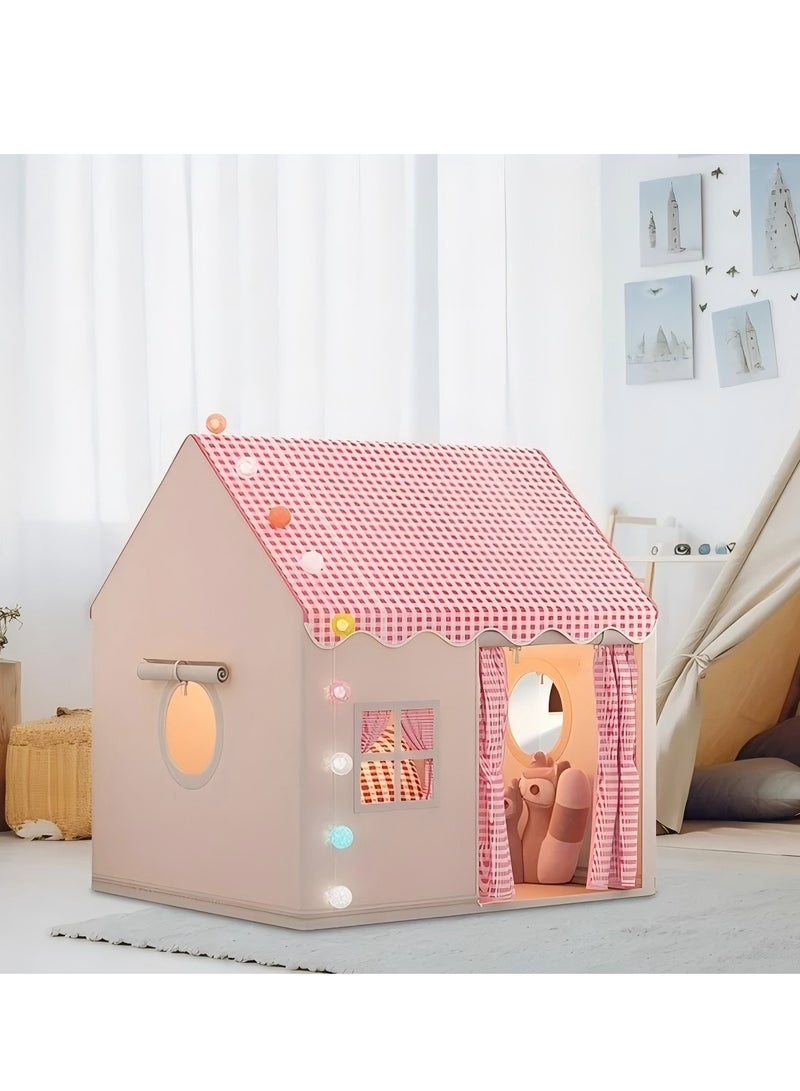Large Kids Tent Playhouse with Tote Storage Bags, Kids Play Tent Indoor & Outdoor, Kids Tent, Playhouse for Kids, Indoor Bed Tent for Toddler, Furniture Washable Teepee Tent, Toys for 3,4,5,6-Year-Old  - Image 3