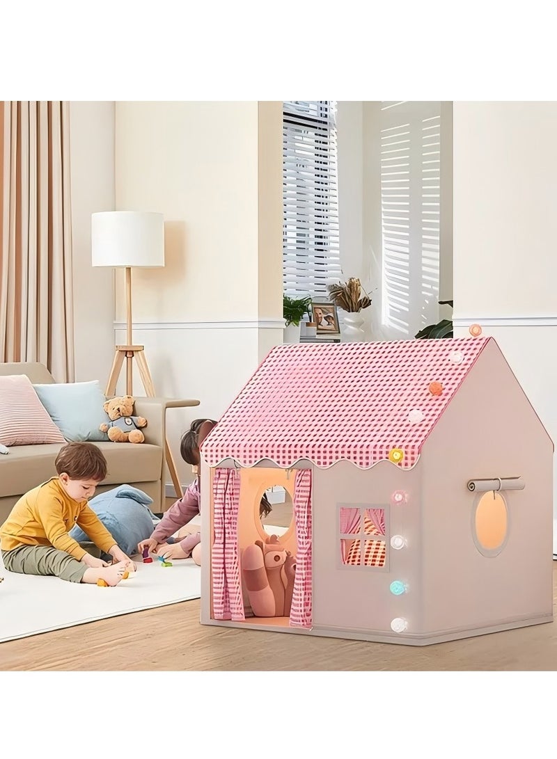 Large Kids Tent Playhouse with Tote Storage Bags, Kids Play Tent Indoor & Outdoor, Kids Tent, Playhouse for Kids, Indoor Bed Tent for Toddler, Furniture Washable Teepee Tent, Toys for 3,4,5,6-Year-Old  - Image 5