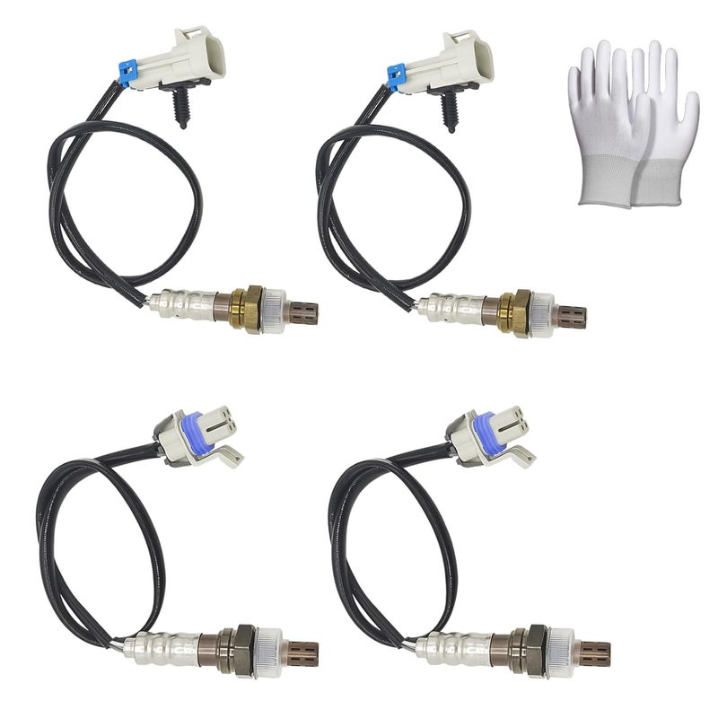 TINJO Oxygen Sensor Upstream & Downstream O2 Sensor 234-4668 213-4229 for Cadillac, Chevy, GMC, Isuzu, Pontiac, Saturn - Image 1
