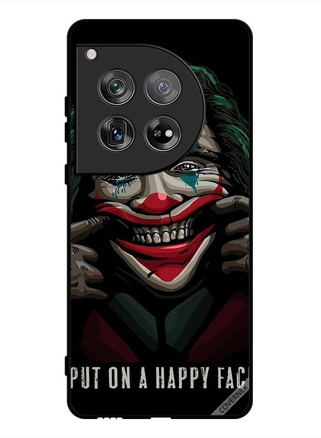 Covernex Protective Case Cover For OnePlus 12 Put On A Happy Face - Image 1