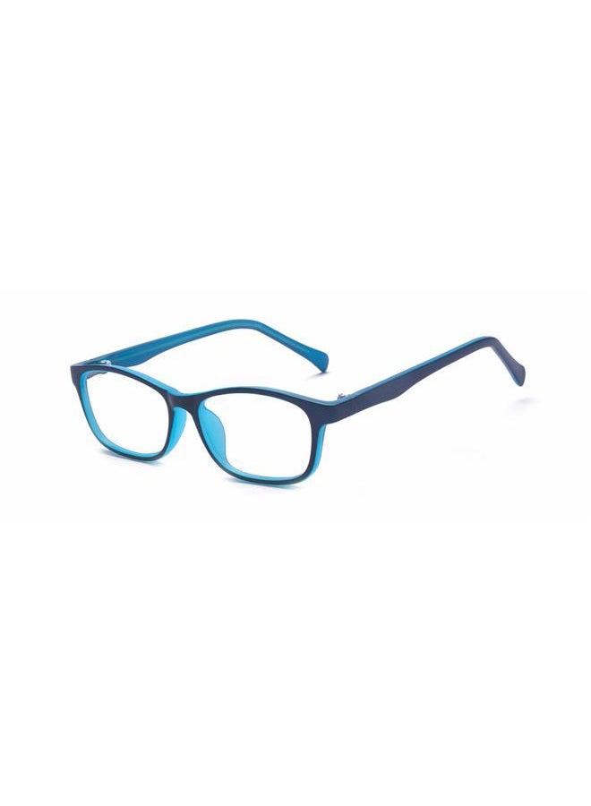 Outray Kids Anti Blue Light Glasses Classic Rectangle Eyewear Anti Harmful Blue Light/UV400 | Anti Glare, Blue, Medium (Pack of 1) - Image 1