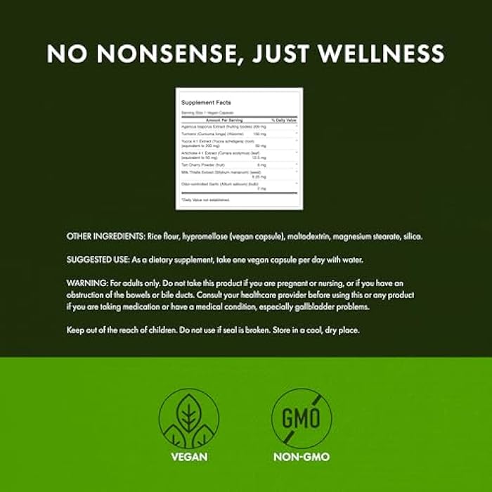 Swanson Uric Acid Cleanse - Natural Supplement Promoting Kidney Support - Features a Powerful Combination of 7 Herbs - (60 Veggie Capsules) - Image 3