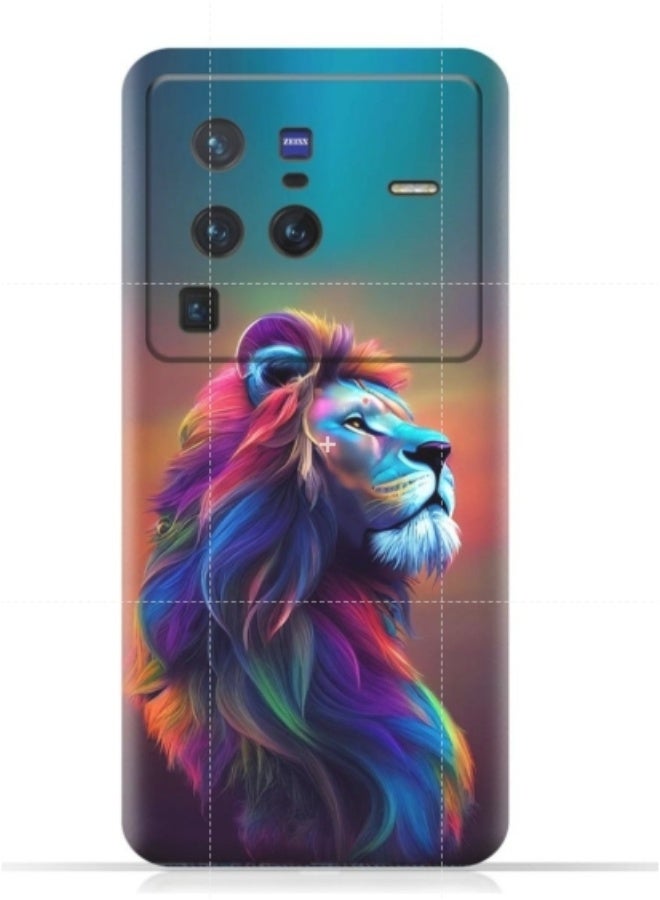 إيه إم سي ديزاين غطاء حماية بطبعة هاتف فيفو X80 برو (5G)