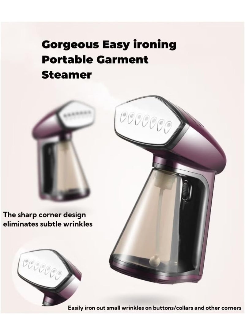 دوشر qwwszمكواة بخار يدوية للملابس، مكواة بخار محمولة ذات قوة اختراق عالية - Image 4