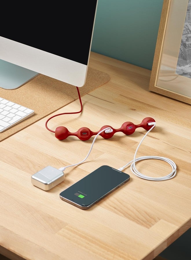 ليسكون موزع ليكسون بيز USB-C لمنفذي USB-A + منفذي USB-C - أخضر داكن - Image 5