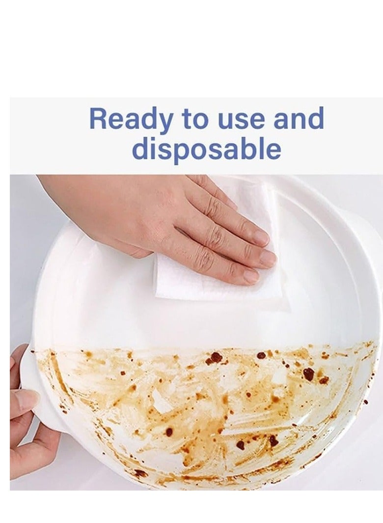 Generic 80 Pieces Kitchen Cleaning Wipes Strong Decontamination Kitchen Wipes Grease Removal - Image 4