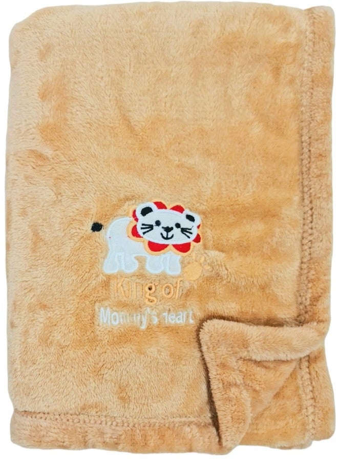 First Kick Polyester Baby Bath Towel New Born Pack of Soft Bath Towel Wrapper for Baby Boys and Baby Girls 100 cm x 80 cm, 0-36 Months Set of 1 Pieces - Image 2