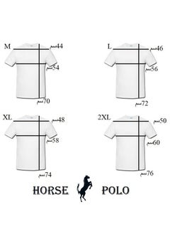 Horse Polo Round Neck T-Shirt Off-White Printed, Be Happy - pzsku/Z6AA72EB4403603FB3E70Z/45/_/1710350255/f0cda986-3a49-4027-a6cf-a4d444d07f0c