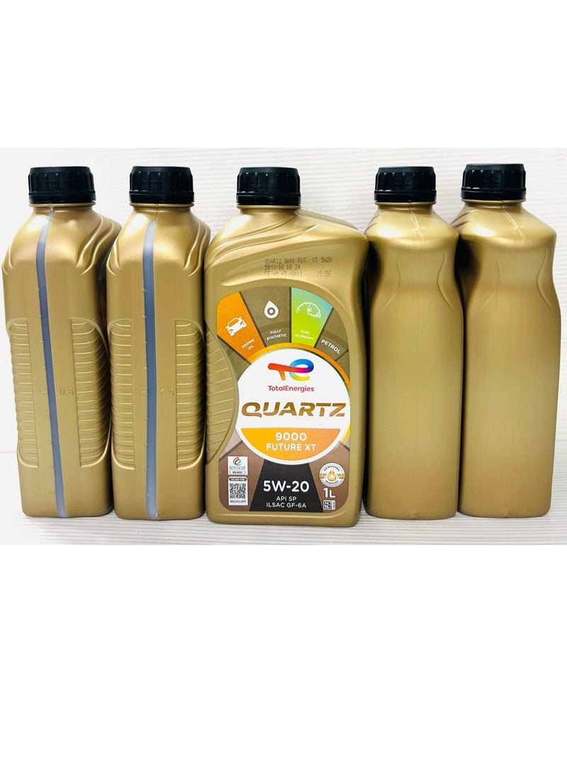 TOTAL Quartz 9000 Future XT 5W-20 Fully Synthetic Engine Oil 6Ltr  - Image 1