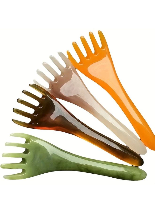 Scalp Massager Handheld Head Scratcher Stress Relief Tool For Deep Relaxation Random Color - Image 1