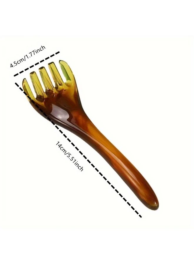 Scalp Massager Handheld Head Scratcher Stress Relief Tool For Deep Relaxation Random Color - Image 3