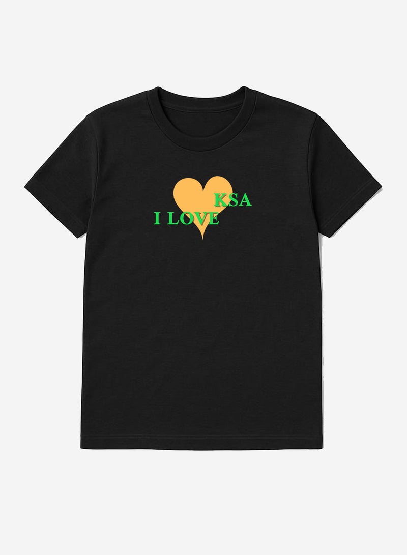 LOWHA Cotton T-Shirt for Saudi National Day or Everyday Saudi Pride Wear for Women & Men - Image 1