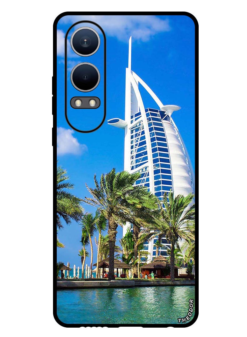 Theodor Protective Case Anti Scratch Shock Proof Bumper Cover For Oppo K12x (China) Dubai Tower - Image 1