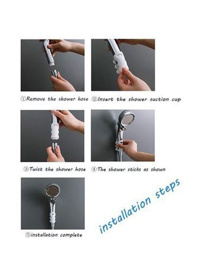 ماركة غير محددة حامل دش شفط سيليكون 2قطع  - Image 5