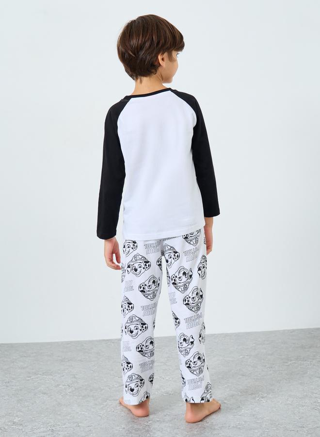 ستايلي طقم من بنطال بيجاما وتيشيرت بطبعة باو باترول - Image 5