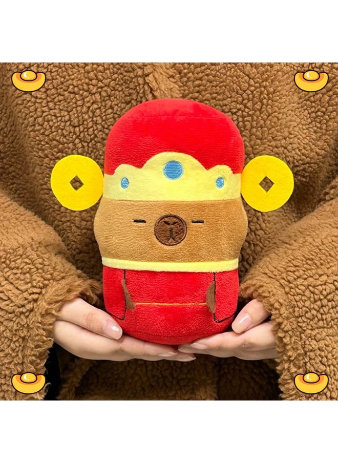 Little Red Book Capibala Doll Doll Master Plush Toy Annual Meeting Gift Wholesale-Specifications:Kapibala-Color:28cm（0.35kg）  - Image 3
