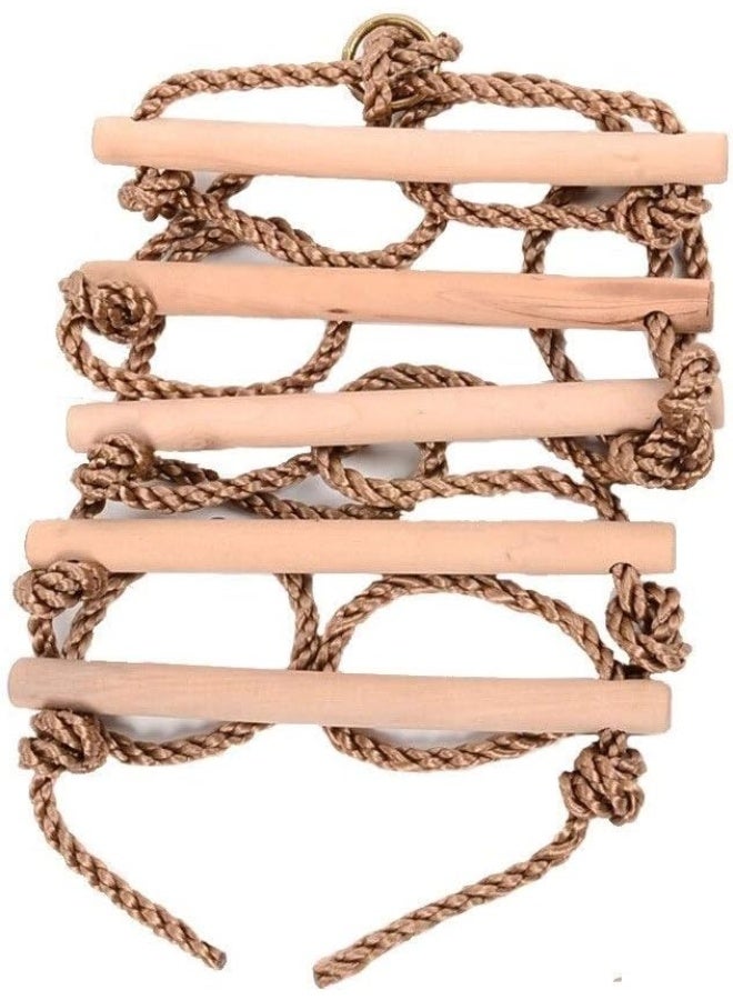 Rainbow Toys Swings Seats Five-step Climbing Ladder Children Outdoor Swing Safety Indoor Outdoor Swing Horizontal Bar Playground Swing Set - Image 1