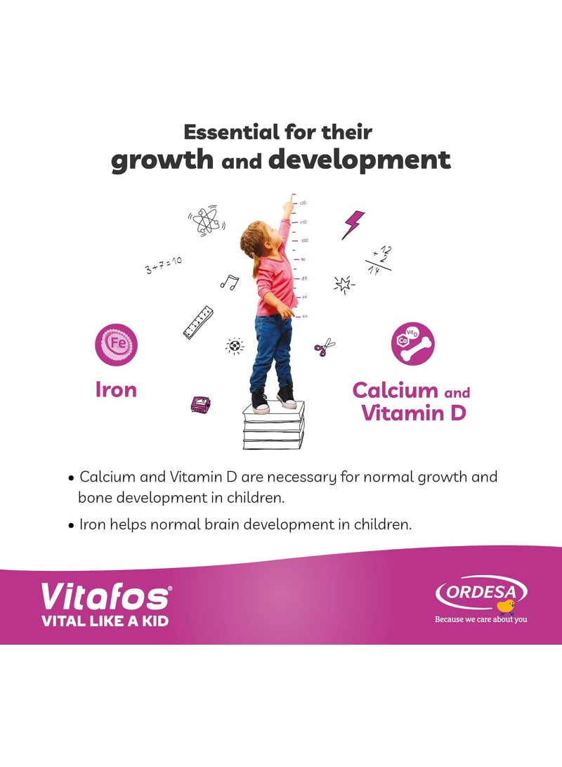 Vitafos Nutritional Growing Up Milk Formula For 1-10 Years Vanilla Flavour - Image 5