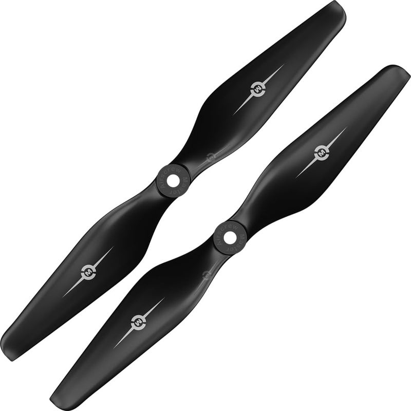 Generic Master Airscrew /windsor Propeller 8 x 4.5 MR Propeller Set, Black (2), MASMR0845B  - Image 1