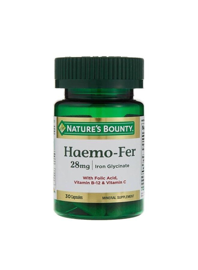 Haemo-Fer 28Mg - 30 Capsules