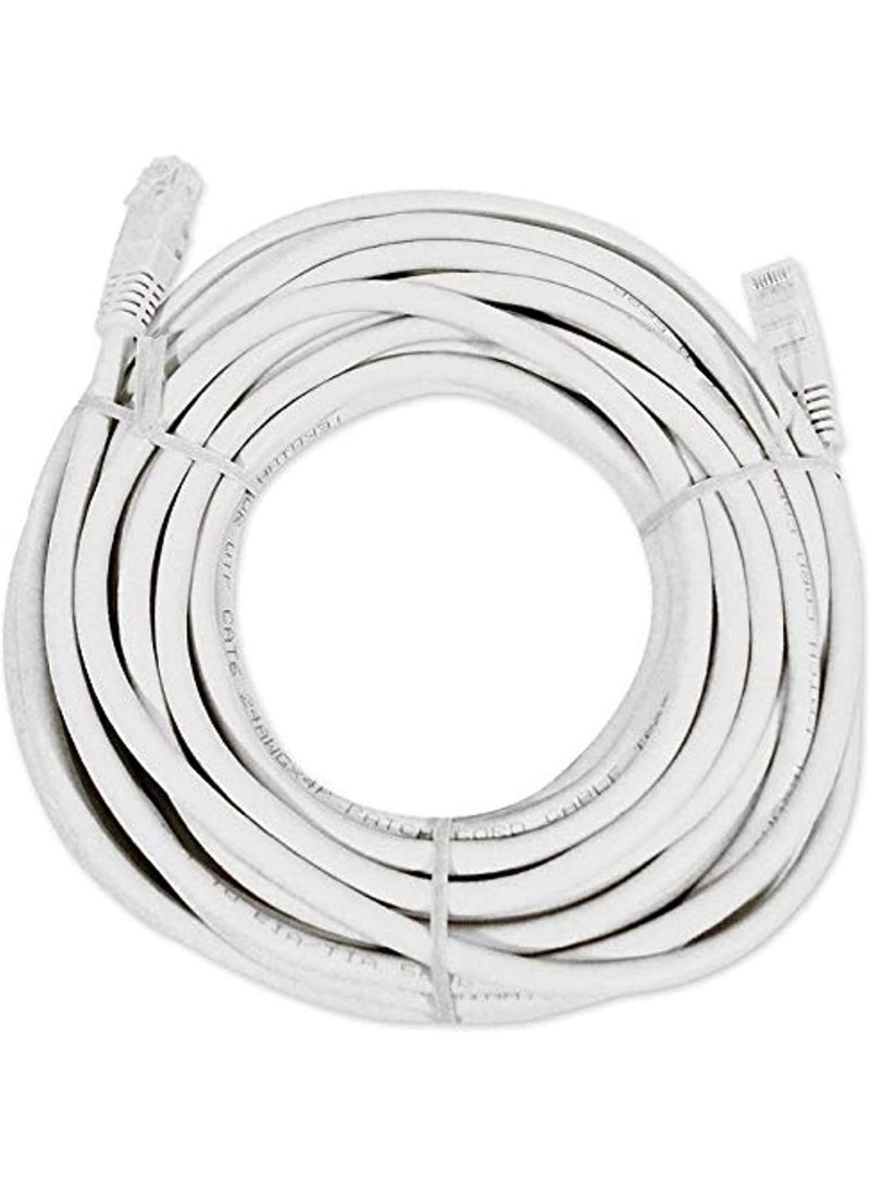 MUNTAQI 15M Ethernet Cable Cat6 High-Speed LAN Network Cable – Flat Internet Patch Cable, RJ45 Connector, 1Gbps/250MHz, Shielded Ethernet Cord for Router, Modem, PC, PS4, PS5, Xbox, Smart TV, Laptop - Image 1