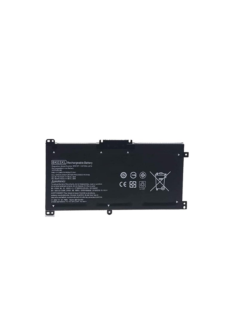 Terabyte 11.55V 41.7Wh  BK03XL HP Pavilion X360 14-BA016UR, HSTNN-UB7G TPN-W125 916366-541 916811-855 Tablet Laptop Battery - Image 1