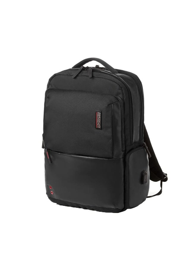 American Tourister Zork 2.0 Style 01, 23L Volume Office 4 Compartment Laptop Backpack With Front Organizer And Spacious Interiors For Unisex, Men & Women - Black - Image 5