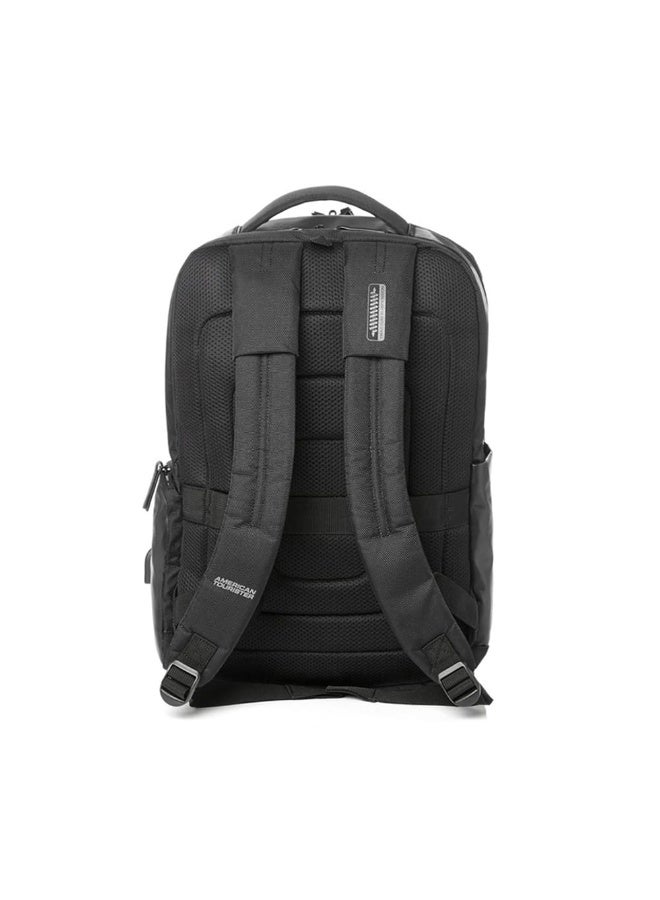 American Tourister Zork 2.0 Style 01, 23L Volume Office 4 Compartment Laptop Backpack With Front Organizer And Spacious Interiors For Unisex, Men & Women - Black - Image 3