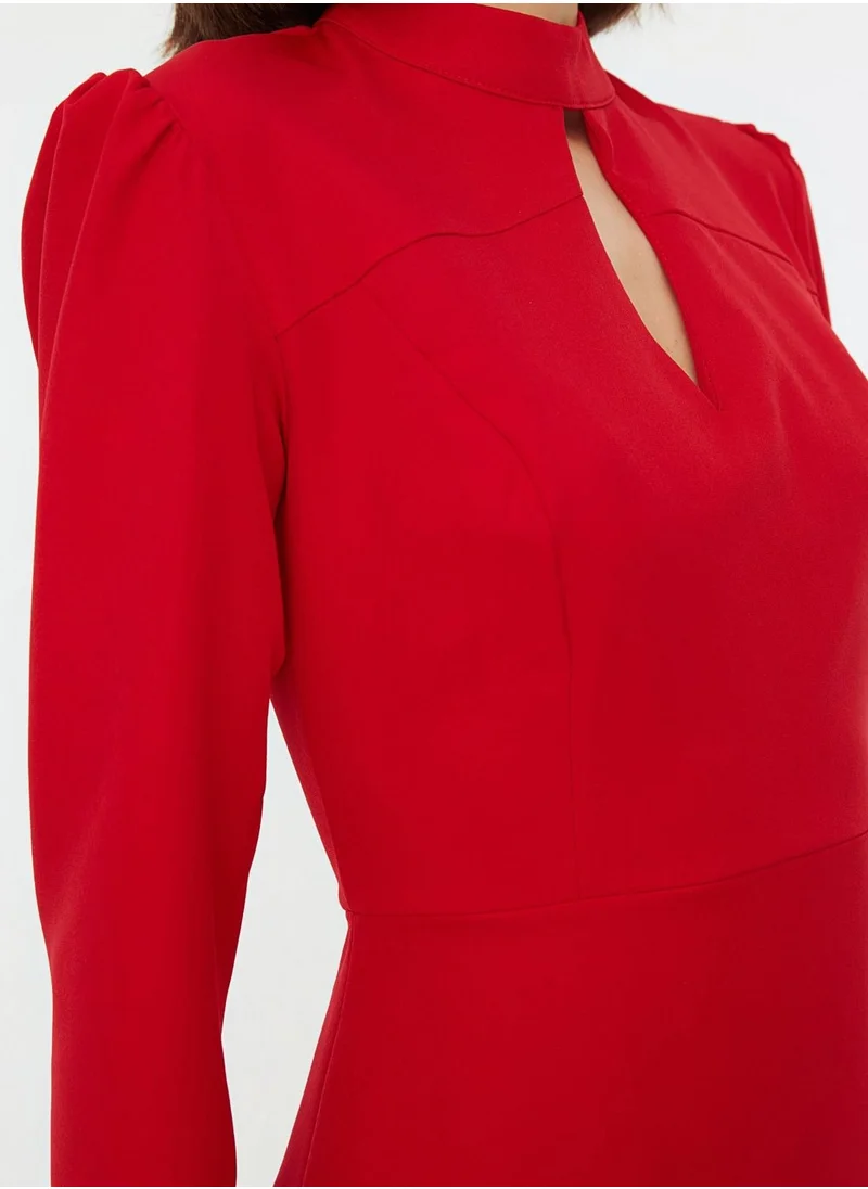 trendyol Cut Out Detail Bodycon Dress