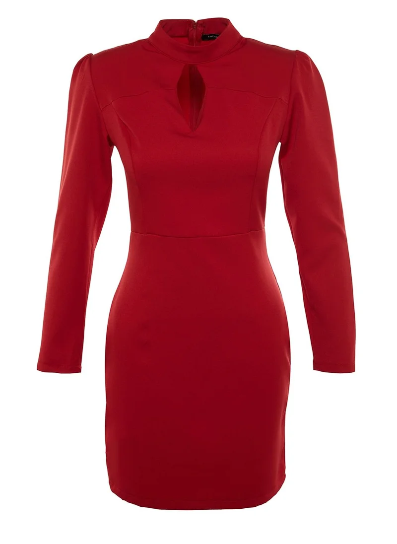 trendyol Cut Out Detail Bodycon Dress
